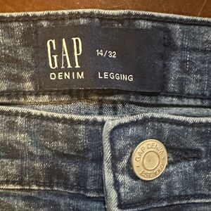 GAP Women's Classic Blue Denim Jeggings